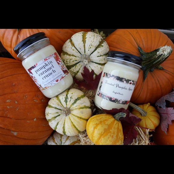 Pumpkin caramel crunch soy candle - Picture 3 of 5